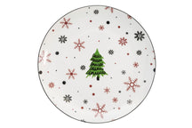 Cookinglife Serviesset - Kerstservies - Porselein - Rood 18-delig / 6 personen