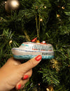 Nordic Light Kerstbal Cruise Schip 14 cm