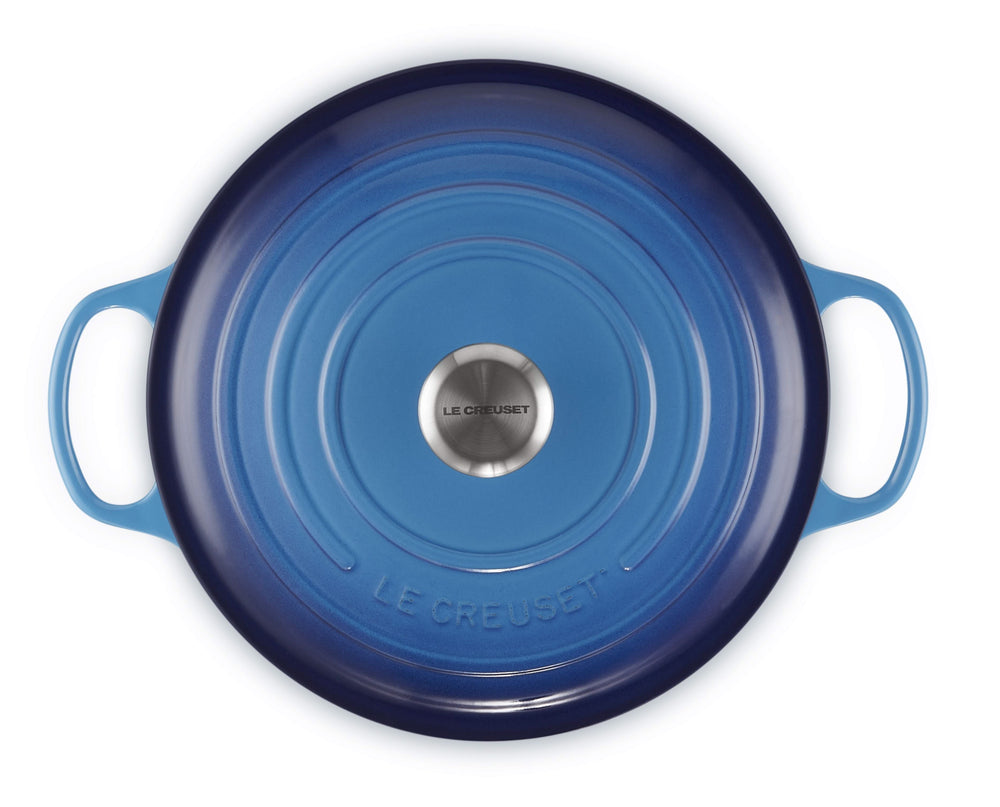 Le Creuset Braadpan Signature - Azure - ø 28 cm / 6.7 liter