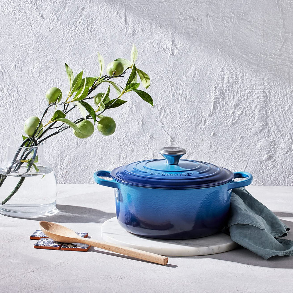 Le Creuset Braadpan Signature - Azure - ø 28 cm / 6.7 liter