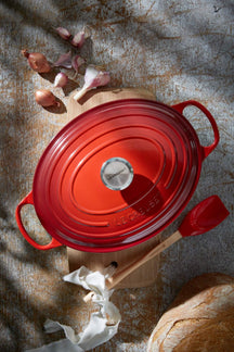 Le Creuset Braadpan Signature - Ovaal - Kersenrood - ø 33 cm / 7.5 liter