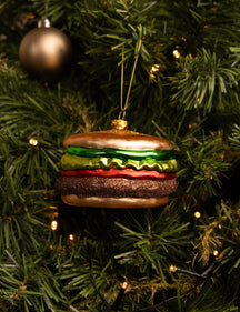 Nordic Light Kerstbal Hamburger 10 cm