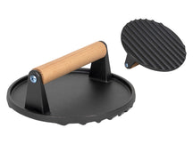 Blackwell Gietijzeren Hamburgerpers / Grillpers / Vleespers - Cast Iron - ø 18 cm