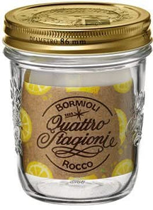 Bormioli Rocco Weckpot Quattro Stagioni - ø 8.6 cm / 200 ml - 4 stuks