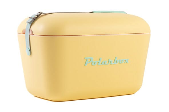 Polarbox Koelbox met Schouderband - Geel - 12 liter