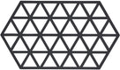 Zone Denmark Pannenonderzetter Triangles - Black - 24 x 14 cm