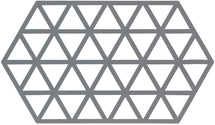 Zone Denmark Pannenonderzetter Triangles - Cool Grey - 24 x 14 cm