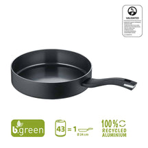 Berndes Hapjespan - Sauteuse - B.Green - ø 24 cm / 3.1 liter - standaard anti-aanbaklaag