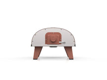 ZiiPa Pizza Oven Piana - Gasmodel - met Thermometer - Terracotta - voor ø 30 cm pizza's - Roterende pizzasteen