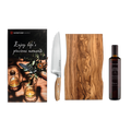 Wusthof Cadeauset Amici - Koksmes, Snijplank & Olijfolie