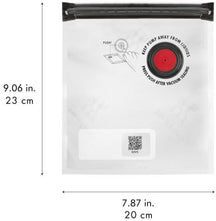 Zwilling Vacumeerzakken Fresh & Save - 23 x 20 cm - Herbruikbaar - 10 stuks