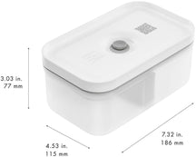 Zwilling Vacuüm Lunchbox Fresh & Save - Transparant - Kunststof - 19 x 12 x 8 cm / 800 ml