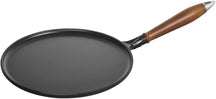 Staub Pannenkoekenpan / Crepepan - Zwart - ø 28 cm - geëmailleerde anti-aanbaklaag