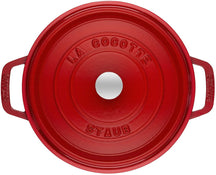 Staub Braadpan / Cocotte - Kersenrood - ø 22 cm / 2.6 liter