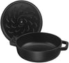 Staub Hapjespan Chistera - Zwart - ø 28 cm / 3.7 liter