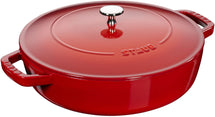 Staub Hapjespan Chistera - Kersenrood - ø 28 cm / 3.7 liter