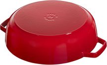 Staub Hapjespan Chistera - Kersenrood - ø 28 cm / 3.7 liter