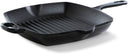 BK Grillpan Bourgogne - Jet Black - 26 x 26 cm - zonder anti-aanbaklaag