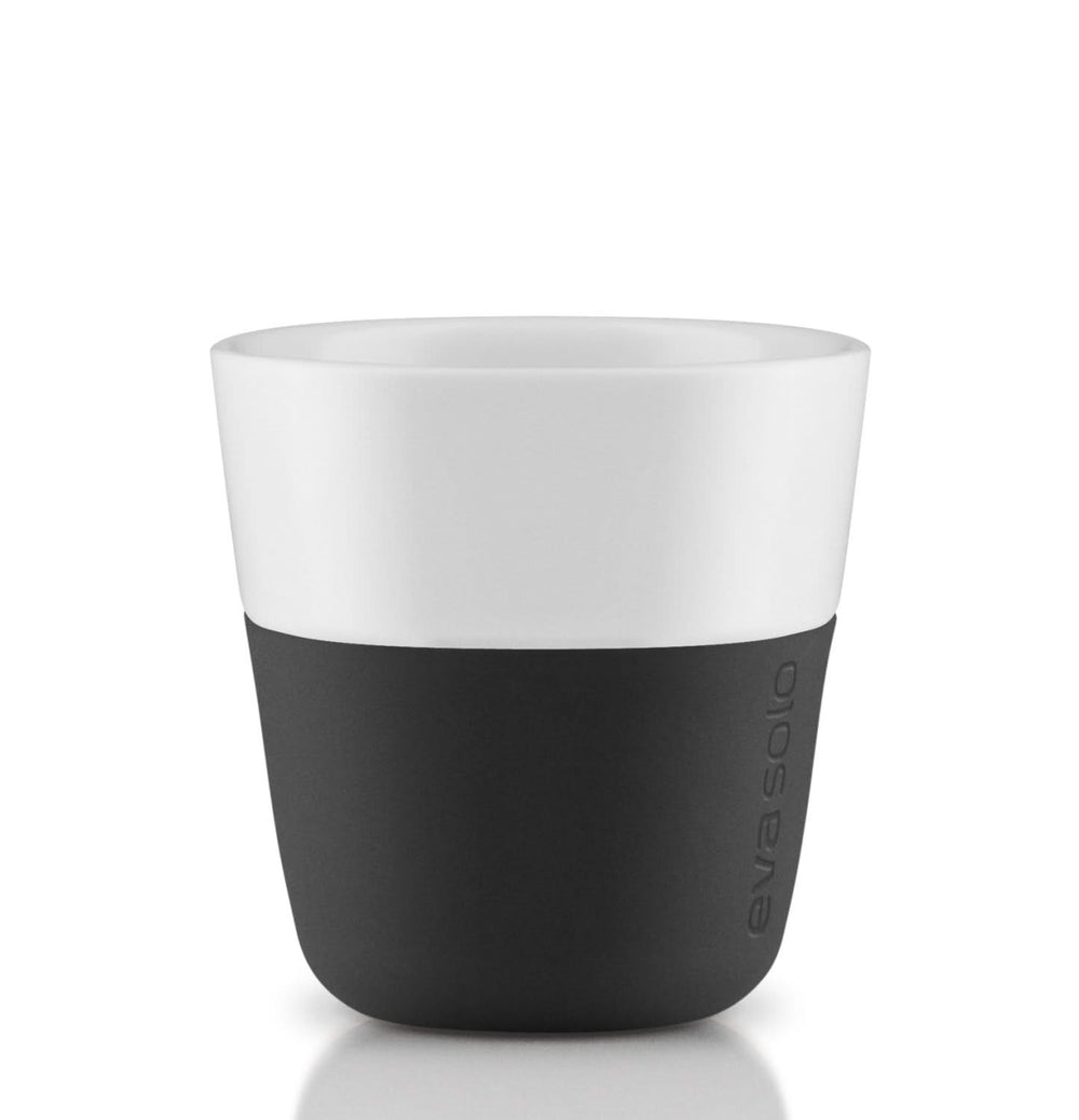 Eva Solo Espresso kopjes Carbon Black 80 ml - 2 Stuks