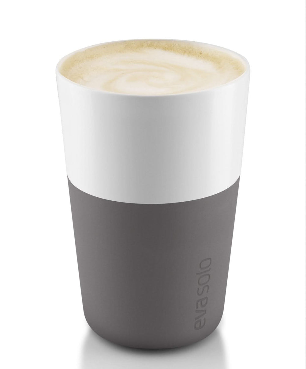 Eva Solo Latte Macchiato Beker Elephant Grey 360 ml - 2 Stuks