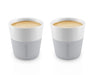 Eva Solo Espresso kopjes Marble Grey 80 ml - 2 Stuks