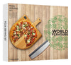 KitchenCraft Pizzaset World of Flavours 2-Delig