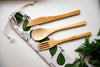 KitchenCraft Bestekset Natural Elements Bamboe 3-Delig