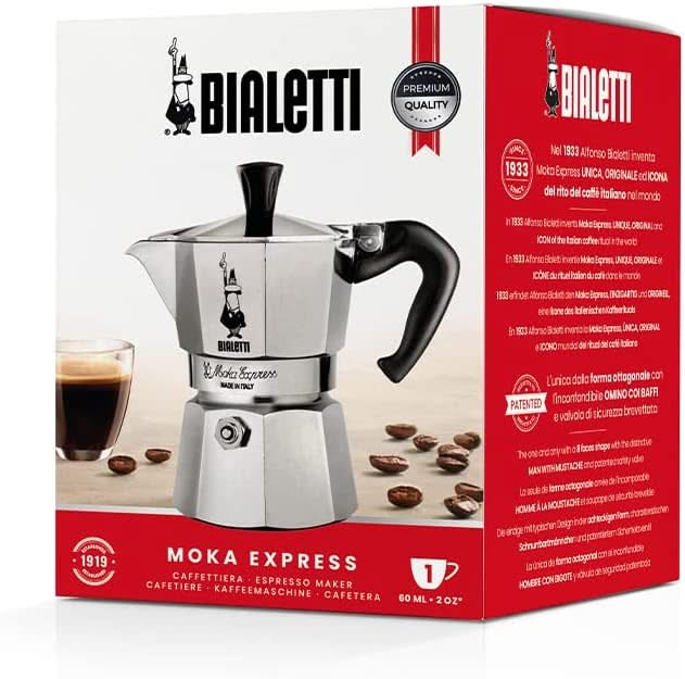 Bialetti Percolator Moka Express 1 Kops