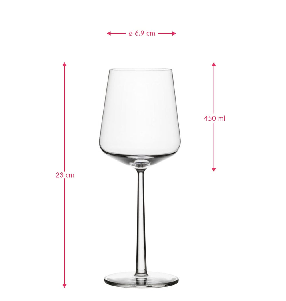 Iittala Rode Wijnglazen Essence - 450 ml - 2 stuks