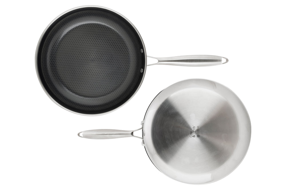 Cookinglife Koekenpan HexaCook ø 28 cm - NON STICK - keramische anti-aanbaklaag - geschikt voor alle warmtebronnen