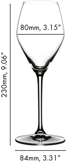 Riedel Rosé glazen / Champagne glazen - 4 stuks