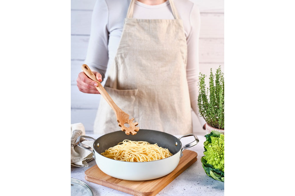 Cosy & Trendy Spaghettilepel - Pastalepel - Delish Eco Hout 33 cm