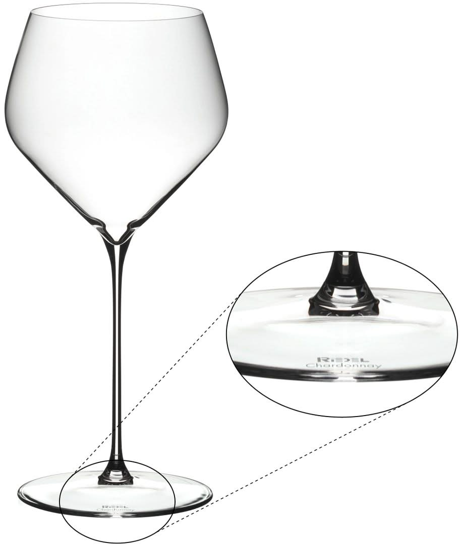 Riedel Witte Wijnglazen Veloce - Chardonnay - 2 stuks