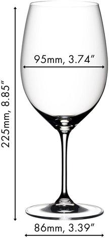 Riedel Rode Wijnglazen Vinum - Cabernet / Merlot - Pay 3 Get 4