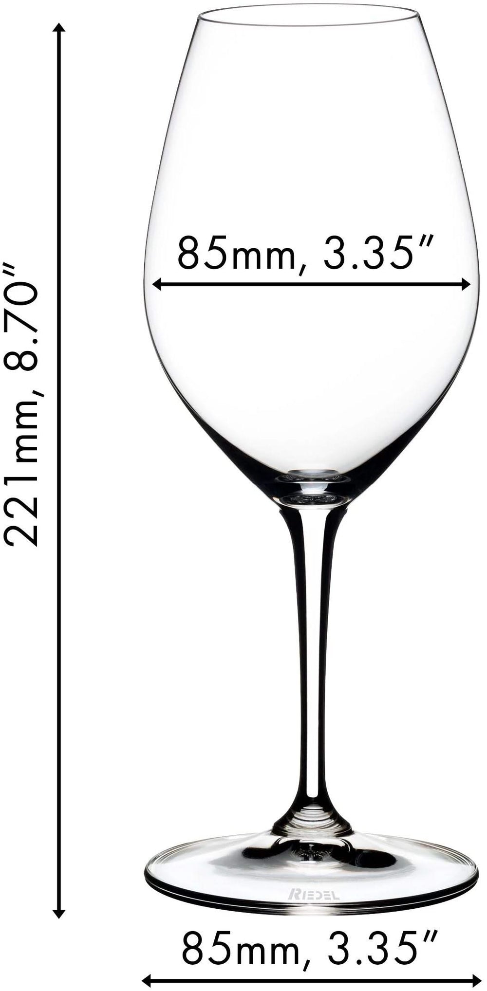 Riedel Champagne Glazen / Witte Wijnglazen Wine Friendly - 4 stuks