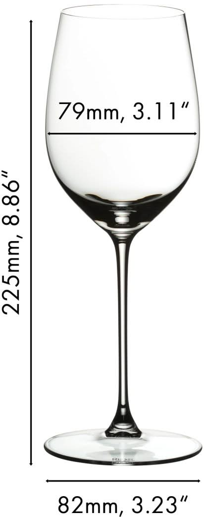 Riedel Witte Wijnglazen Veritas - Viognier/Chardonnay - 2 stuks