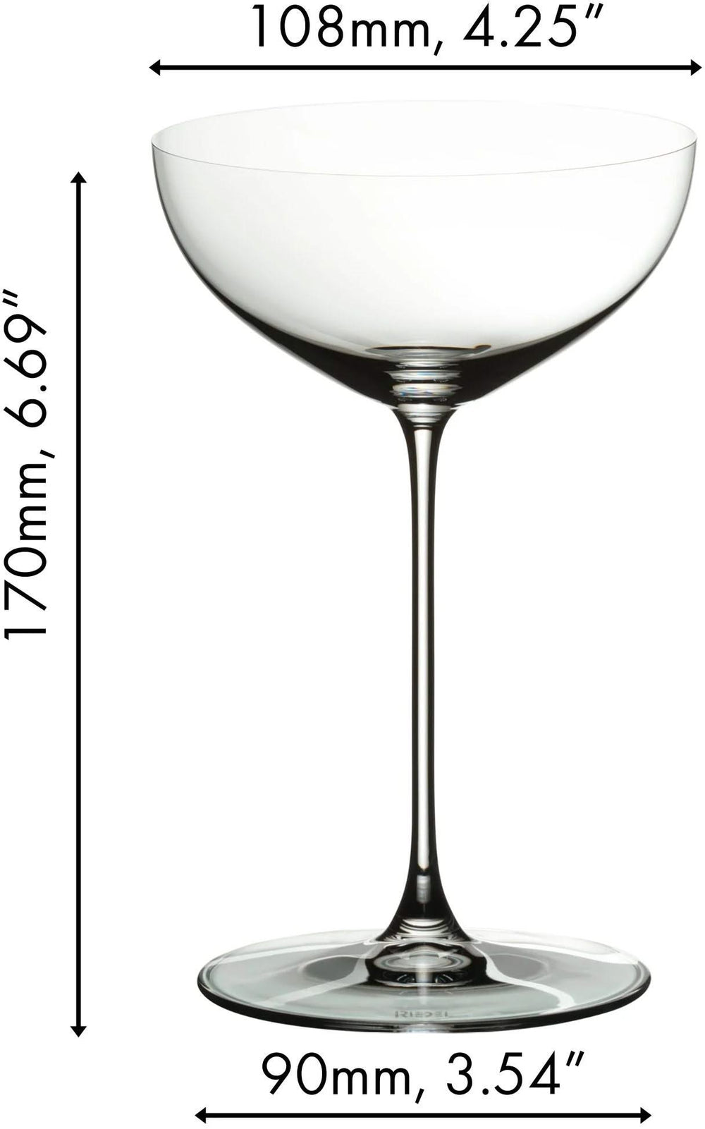 Riedel Cocktail Glazen Veritas - 2 stuks