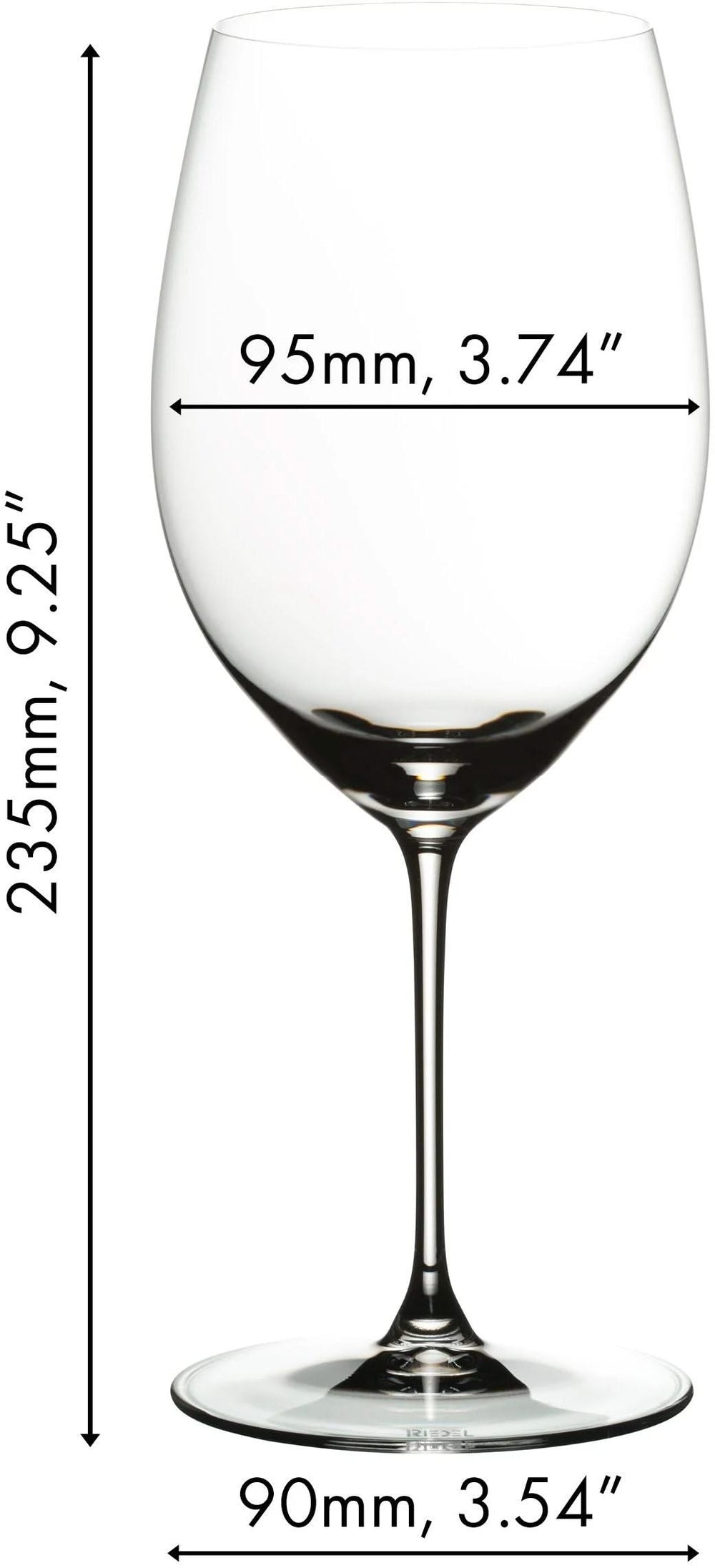 Riedel Rode Wijnglazen Veritas - Cabernet / Merlot - 2 stuks