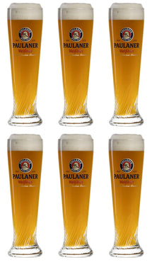 Paulaner Bierglazen Weizen - 500 ml - 6 stuks