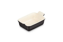 Le Creuset Ovenschaal Heritage - Ebbenzwart - 19 x 14 cm / 1.1 liter