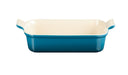 Le Creuset Ovenschaal Heritage - Deap Teal - 26 x 19 cm / 2.4 liter