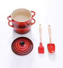 Le Creuset Lepelspatel Mini - Kersenrood - 18 cm