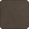 ASA Selection Onderzetters - Soft Leather - Earth - 10 x 10 cm - 4 Stuks