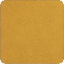 ASA Selection Onderzetters - Soft Leather - Amber - 10 x 10 cm - 4 Stuks