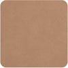 ASA Selection Onderzetters - Soft Leather - Powder - 10 x 10 cm - 4 Stuks