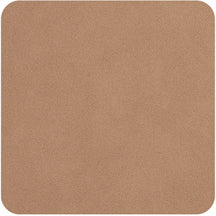 ASA Selection Onderzetters - Soft Leather - Powder - 10 x 10 cm - 4 Stuks