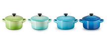 Le Creuset Serveerpan / Mini Braadpan Signature - Zeetinten - ø 10 cm / 250 ml - 4 stuks