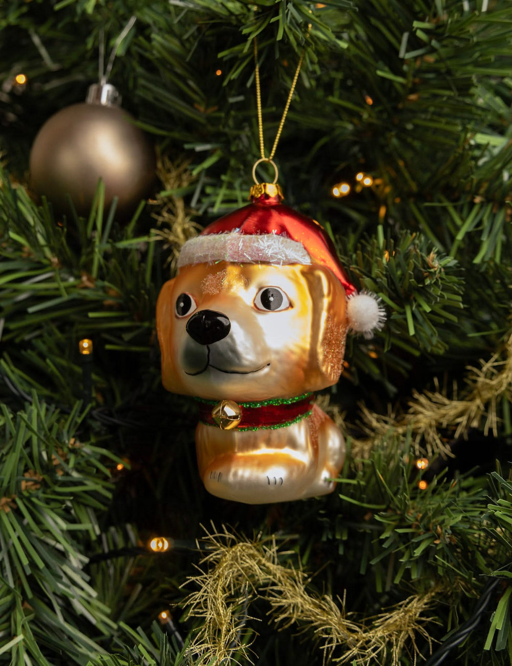 Nordic Light Kerstbal Hond 13 cm