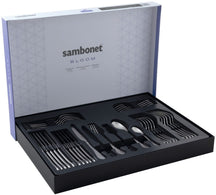 Sambonet Bestekset Bloom - Antique RVS - Monoblock - 36 delig / 6 personen