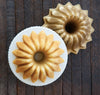 Nordic Ware Tulband Bakvorm Lotus Bundt Goud ø 21 / 1.2 liter